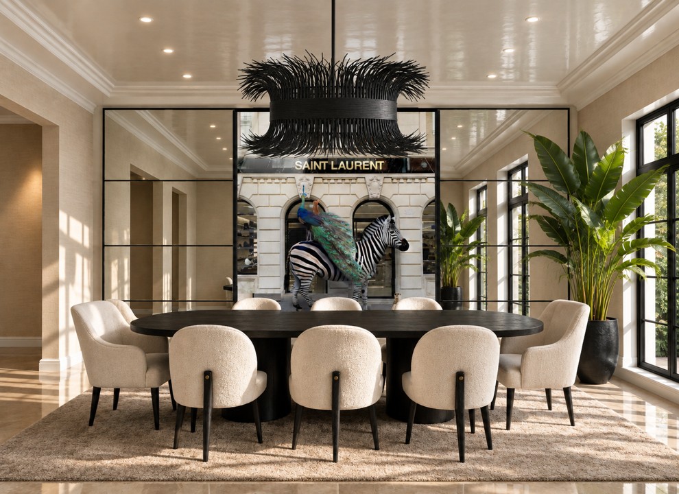 Luxury dining room interior designer in Delray Beach, Florida